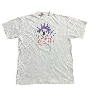 Vintage Single Stitch "Im Going Nucking Futs" Men’s T-Shirt Size XL USA